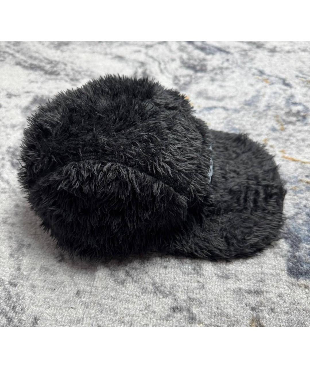 SUPREME Черная хлопковая кепка/бейсболка, фото 3