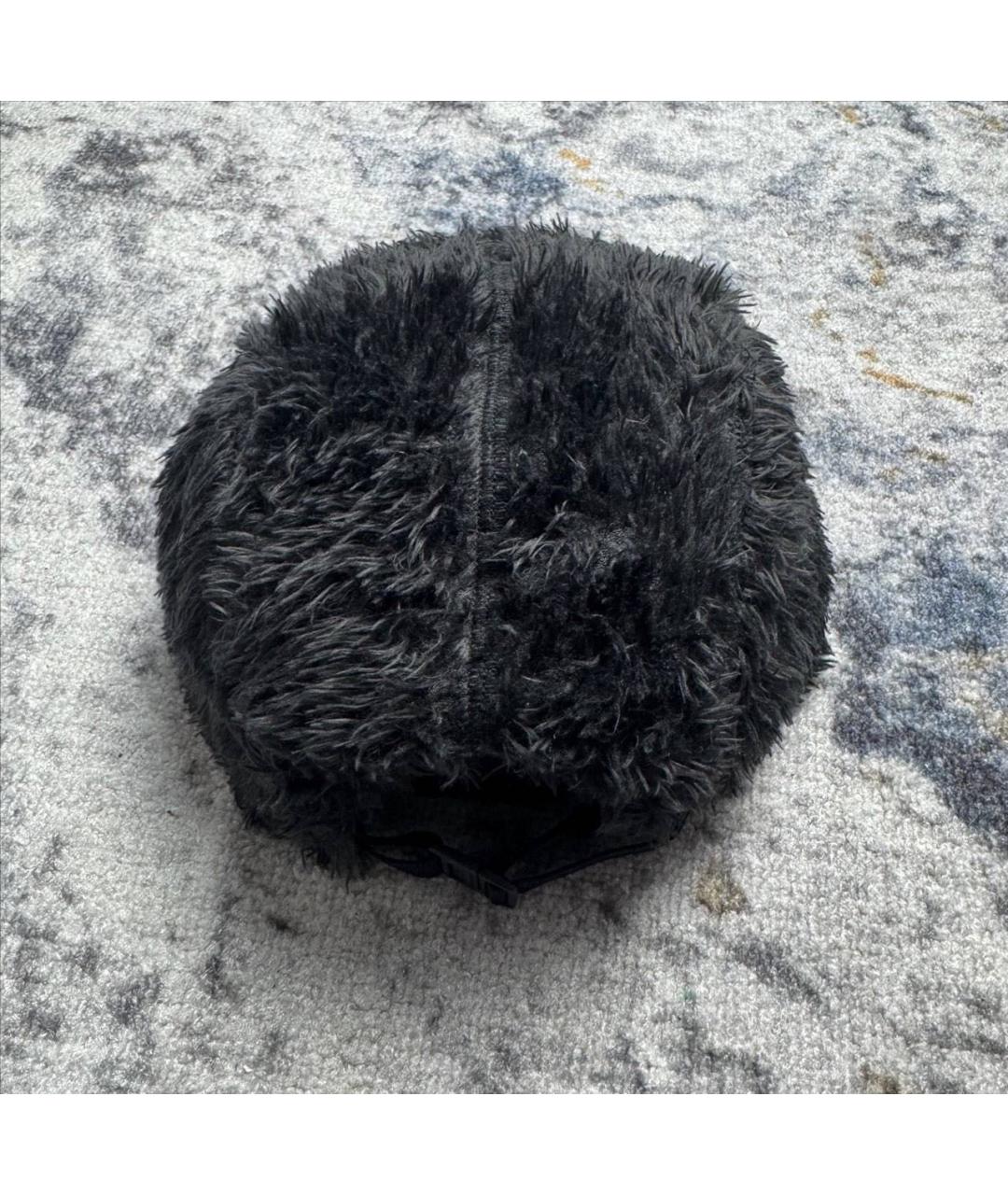 SUPREME Черная хлопковая кепка/бейсболка, фото 4