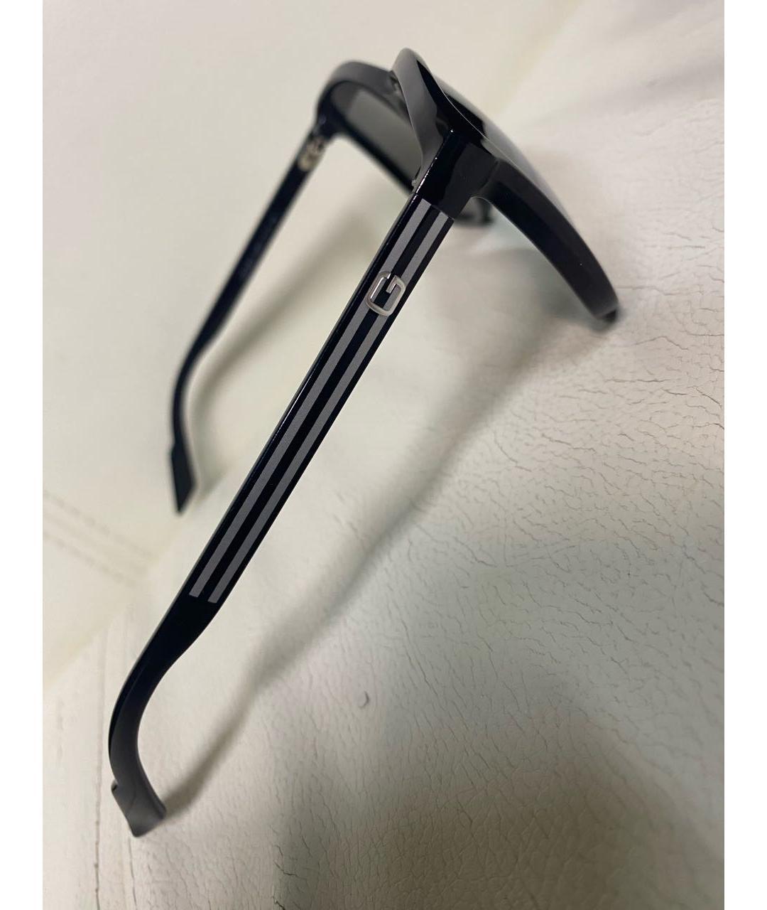 GUCCI Черные пластиковые солнцезащитные очки, фото 4