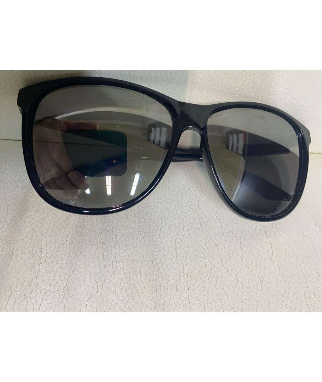 GUCCI Черные пластиковые солнцезащитные очки, фото 7