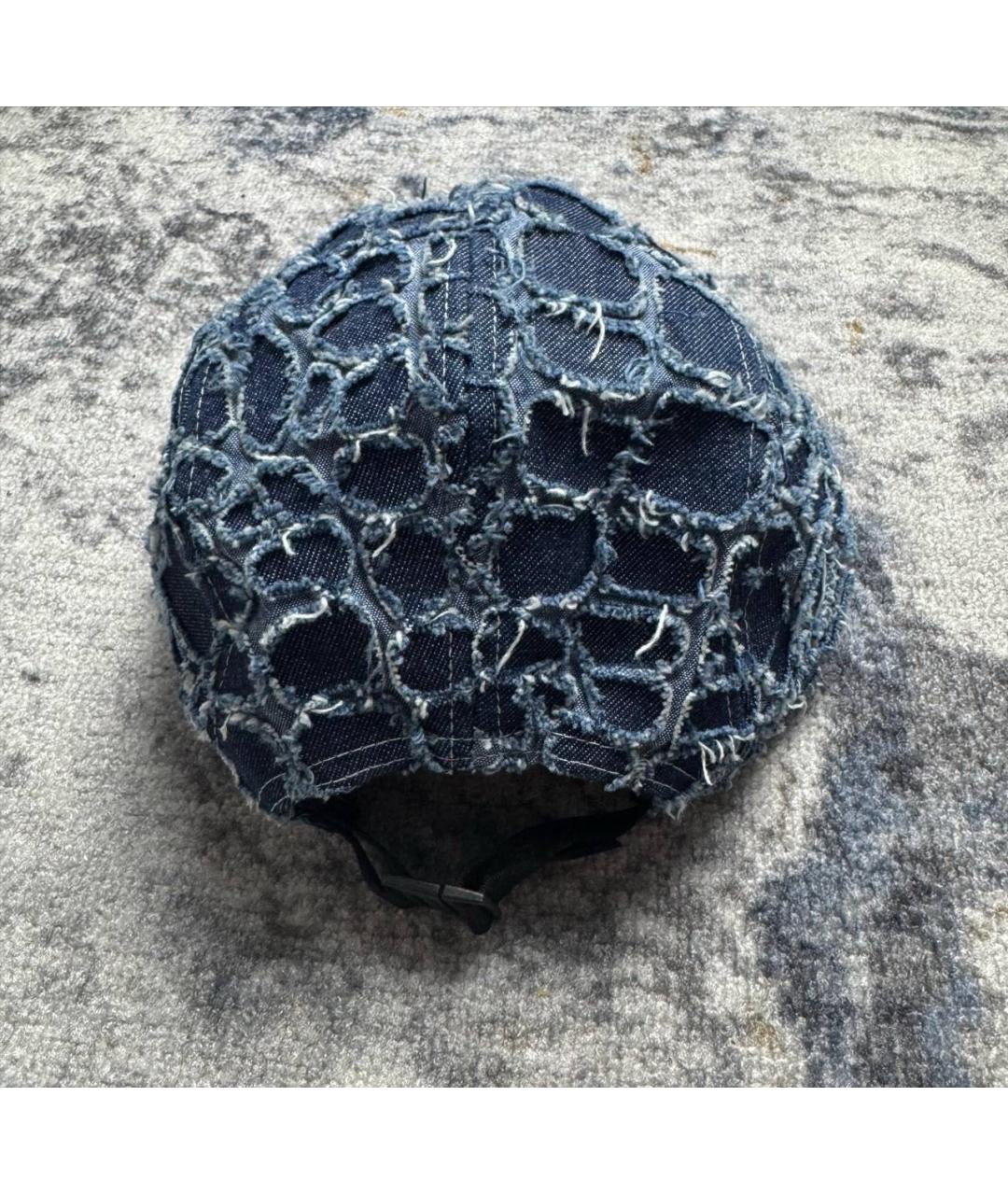 SUPREME Синяя хлопковая кепка/бейсболка, фото 4