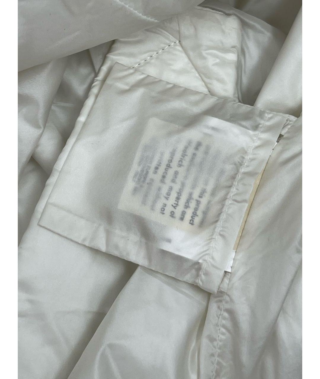 WOOLRICH Белый полиэстеровый тренч/плащ, фото 7