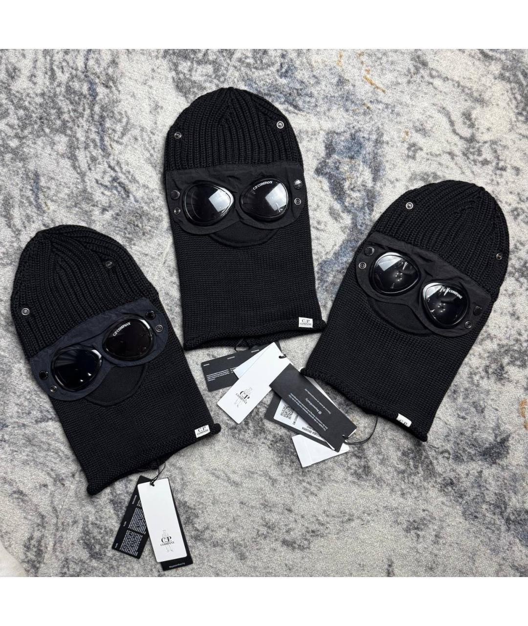 CP COMPANY Черная шерстяная шапка, фото 5