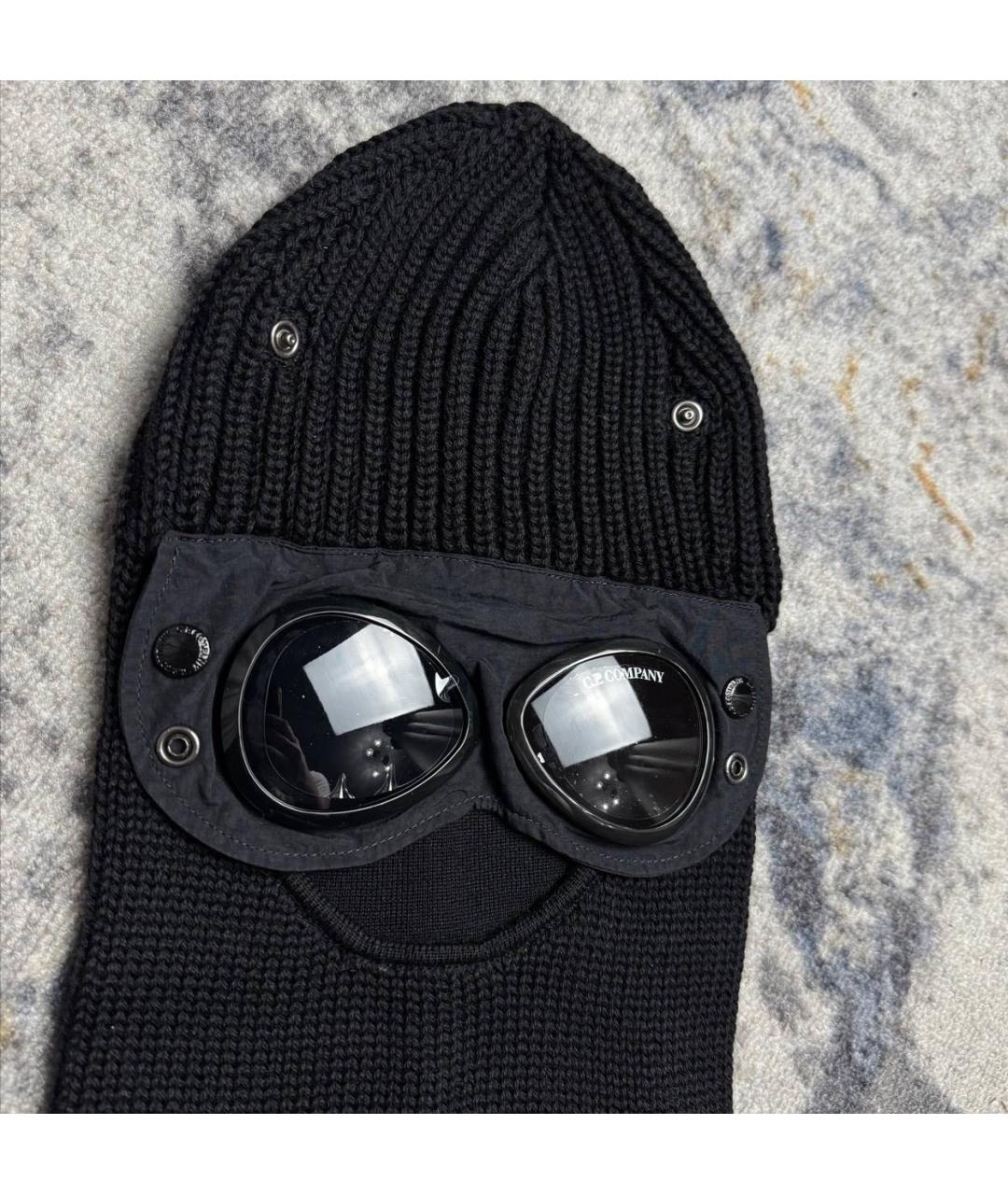 CP COMPANY Черная шерстяная шапка, фото 2