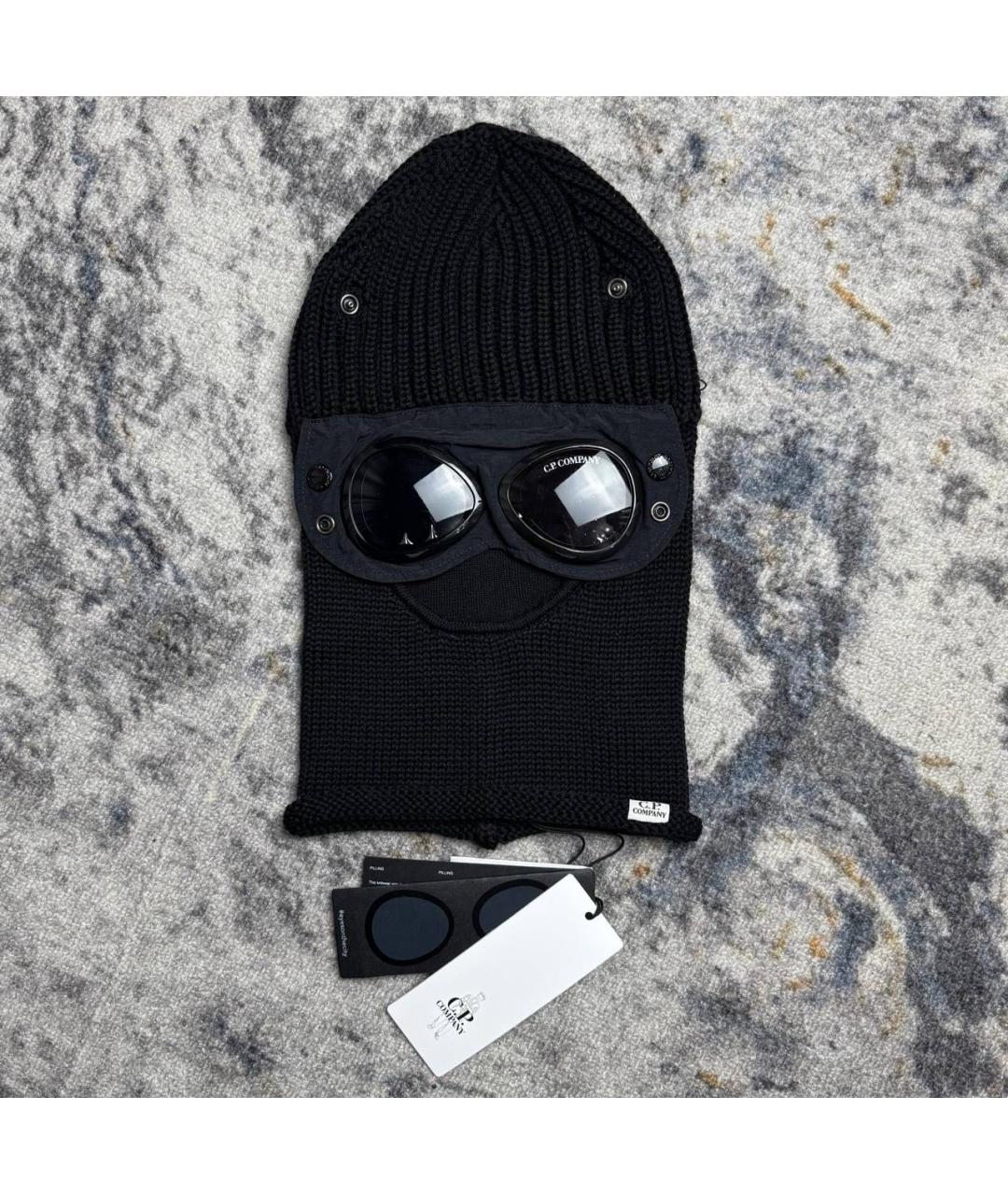CP COMPANY Черная шерстяная шапка, фото 6