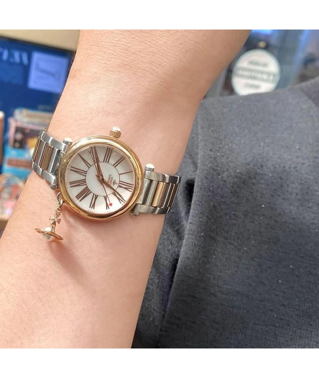 VIVIENNE WESTWOOD Серебряные стальные часы, фото 7