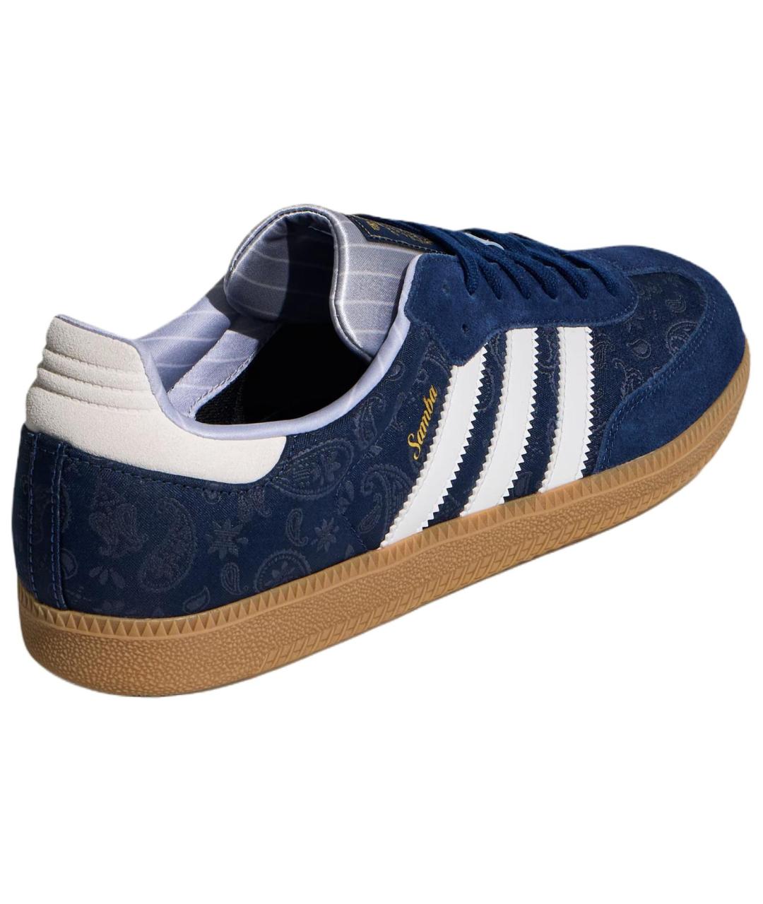 ADIDAS Синие кеды, фото 4