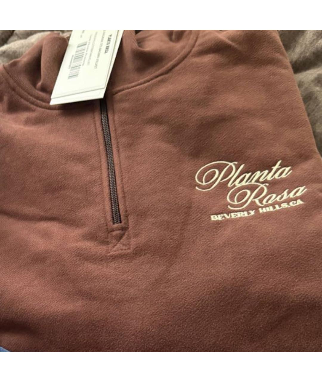 PLANTA ROSA Коричневый хлопковый спортивные костюмы, фото 3