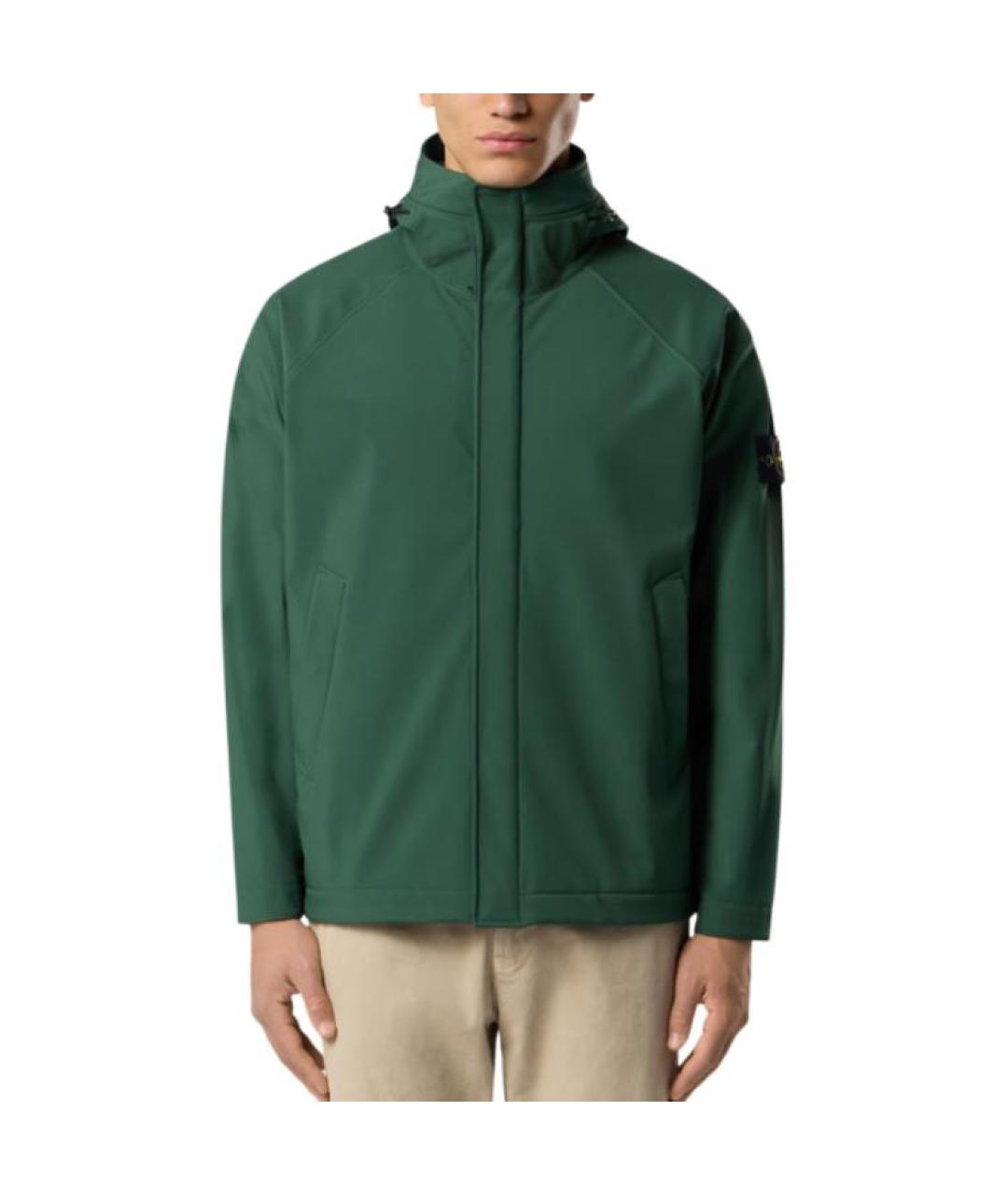 STONE ISLAND Зеленая куртка, фото 3