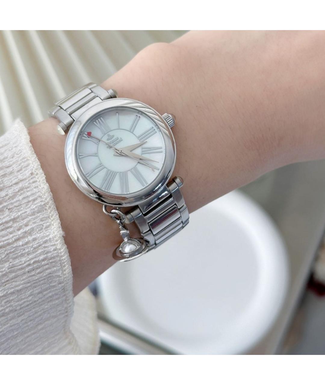 VIVIENNE WESTWOOD Серебряные стальные часы, фото 4