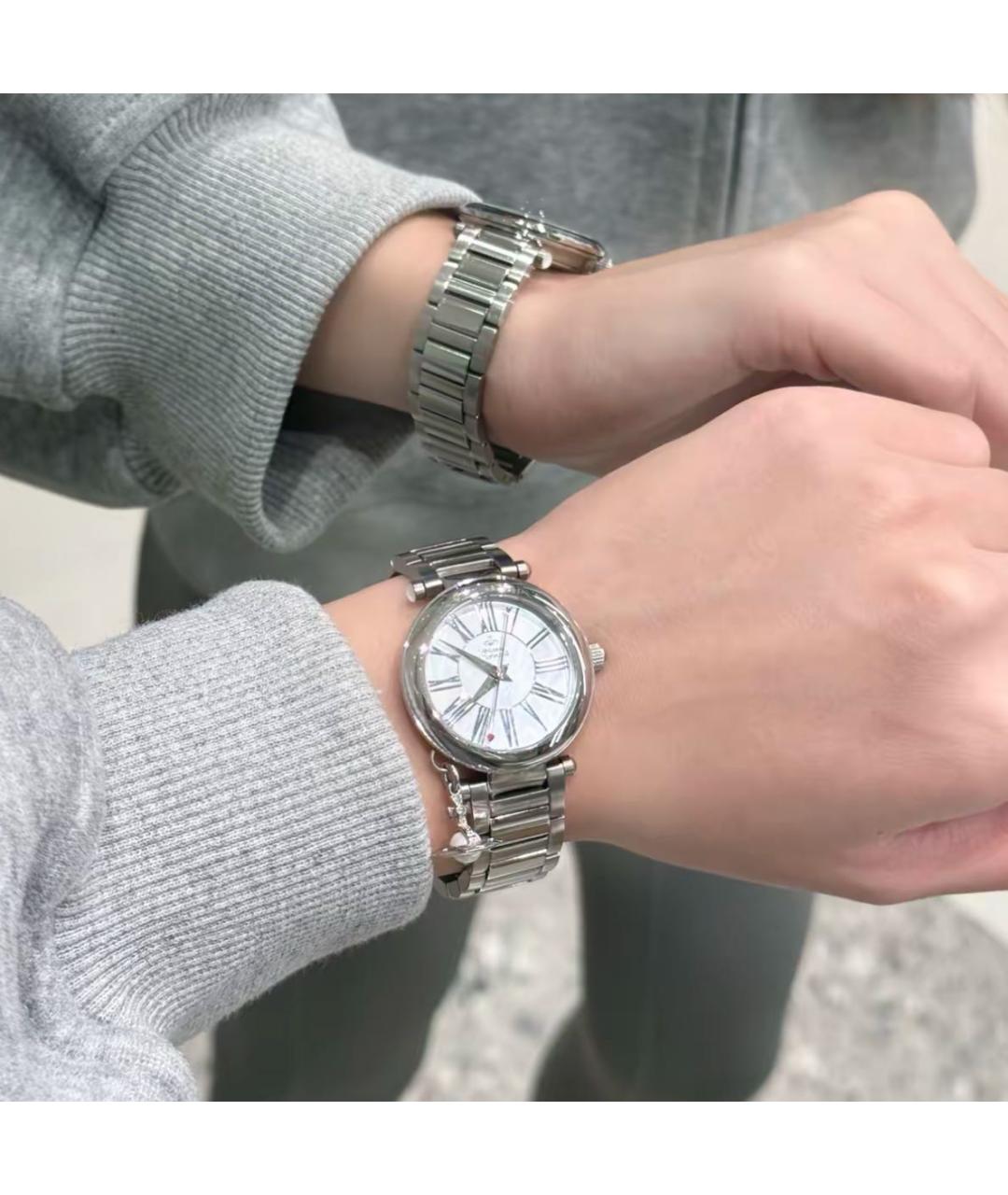 VIVIENNE WESTWOOD Серебряные стальные часы, фото 5