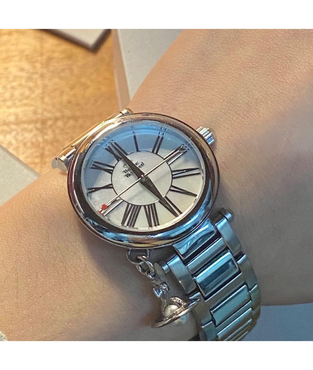 VIVIENNE WESTWOOD Серебряные стальные часы, фото 7