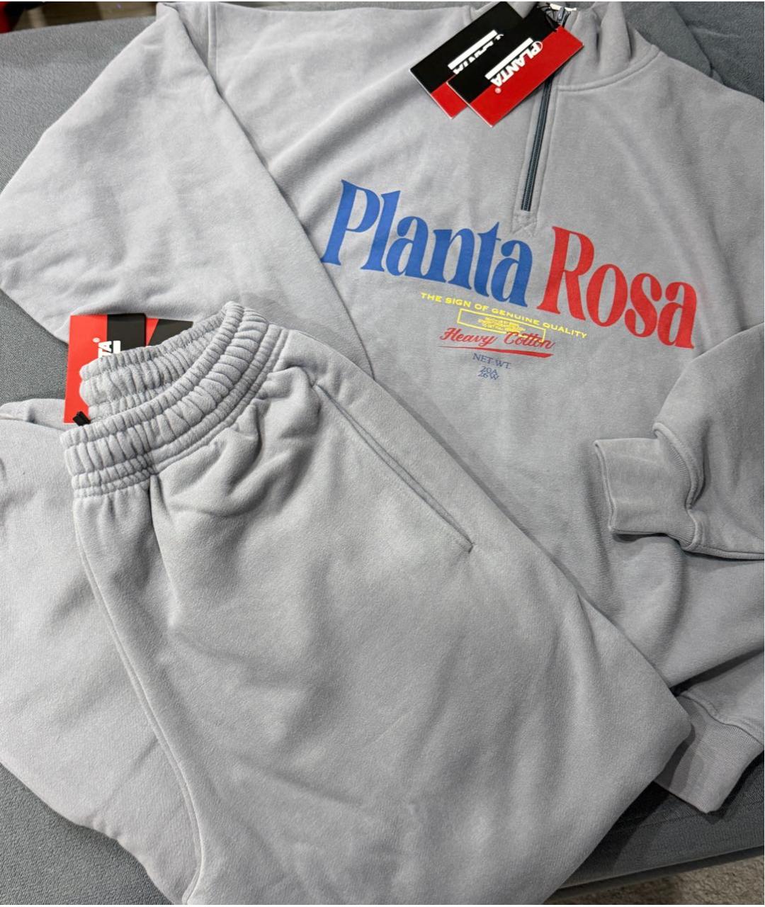 PLANTA ROSA Антрацитовый замшевый спортивные костюмы, фото 4