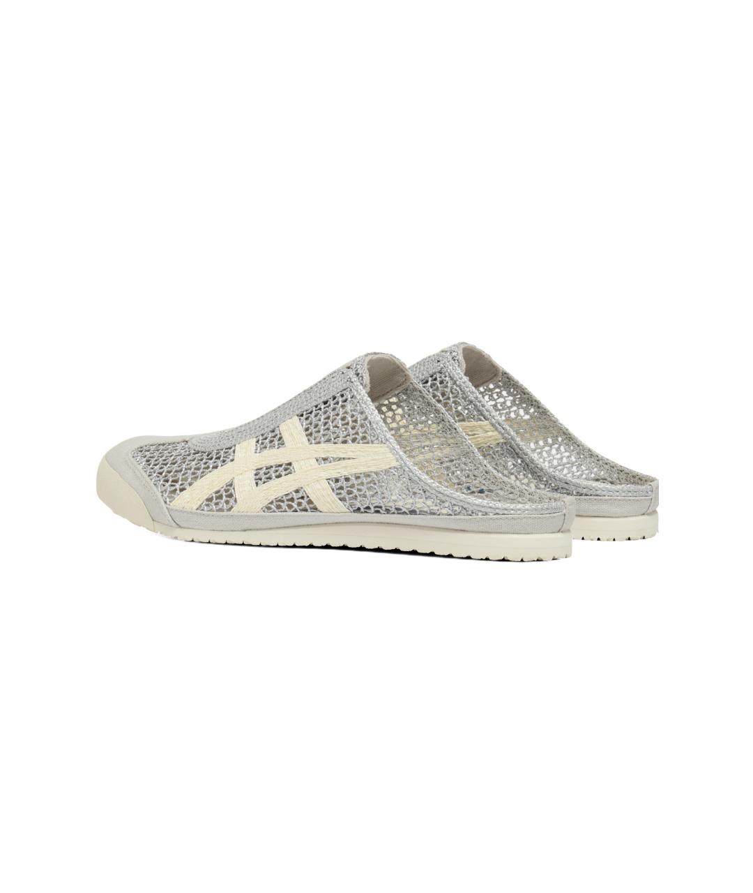 ONITSUKA TIGER Серебряные мюли, фото 4