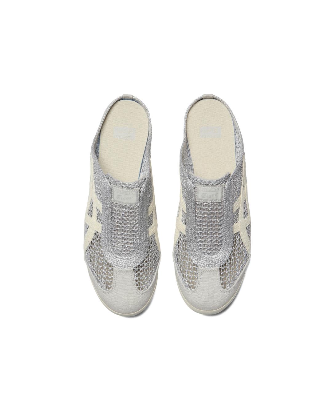 ONITSUKA TIGER Серебряные мюли, фото 5