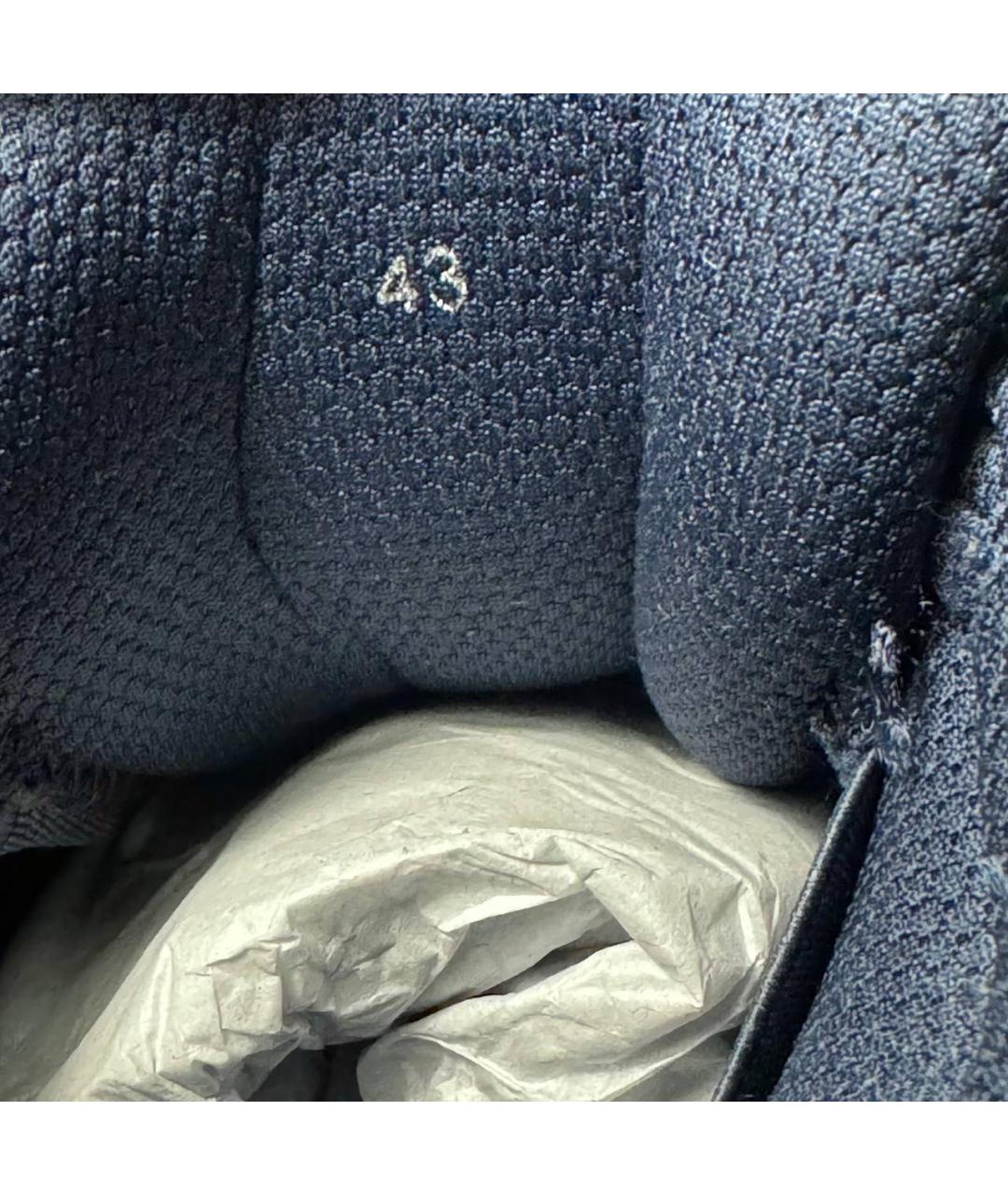 RAF SIMONS Зеленые текстильные низкие кроссовки / кеды, фото 6