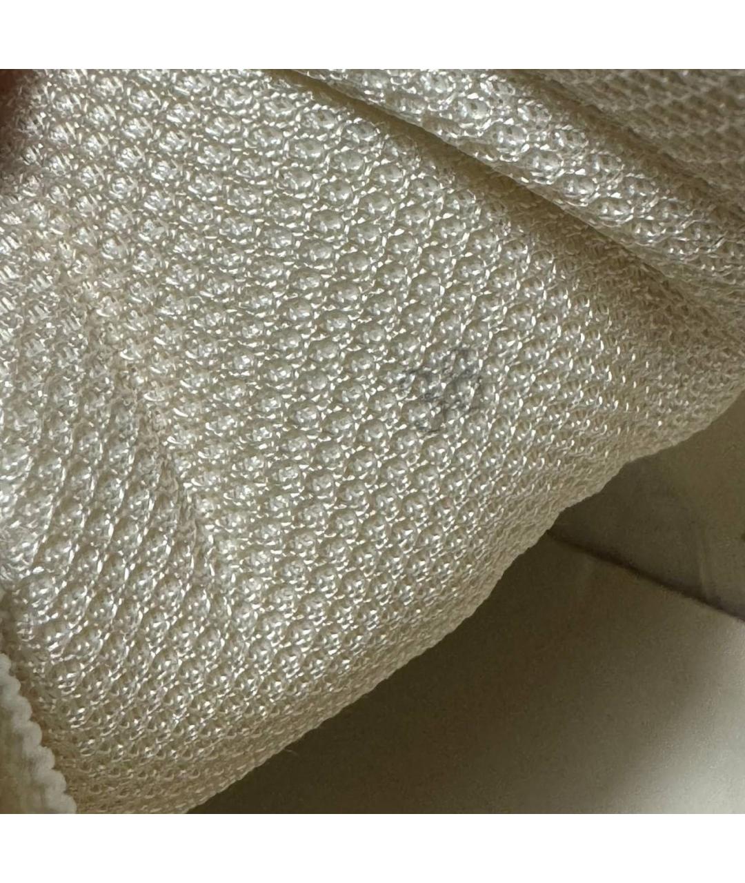 RAF SIMONS Бежевые кожаные низкие кроссовки / кеды, фото 6