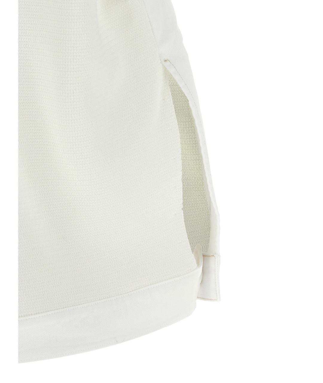 FABIANA FILIPPI Белая хлопковая жилетка, фото 4