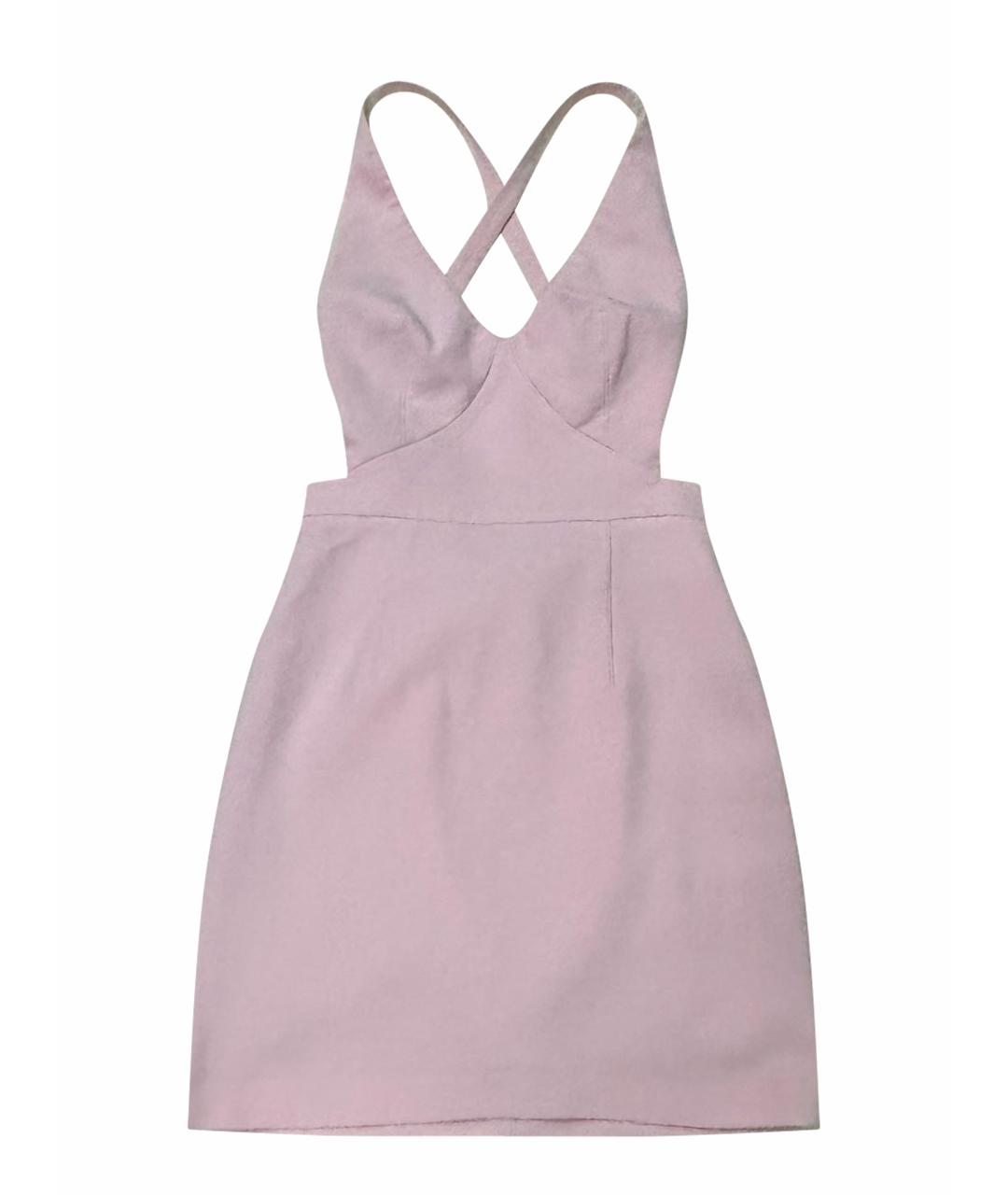 12 STOREEZ Розовое повседневное платье, фото 7