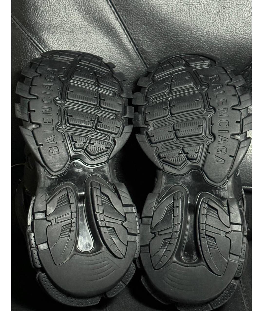 BALENCIAGA Черные текстильные кроссовки, фото 7