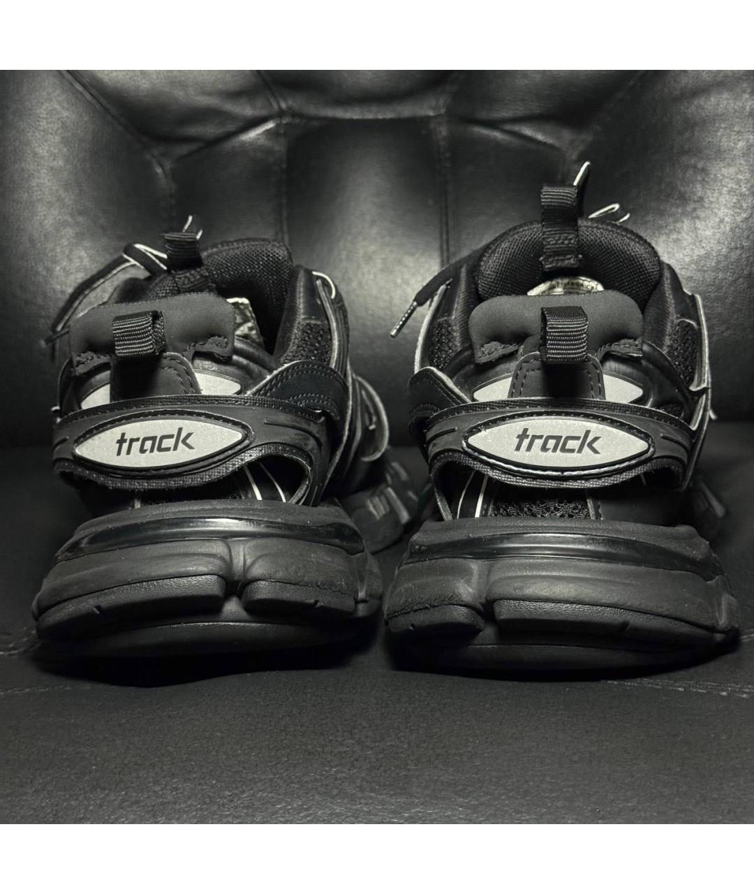 BALENCIAGA Черные текстильные кроссовки, фото 2