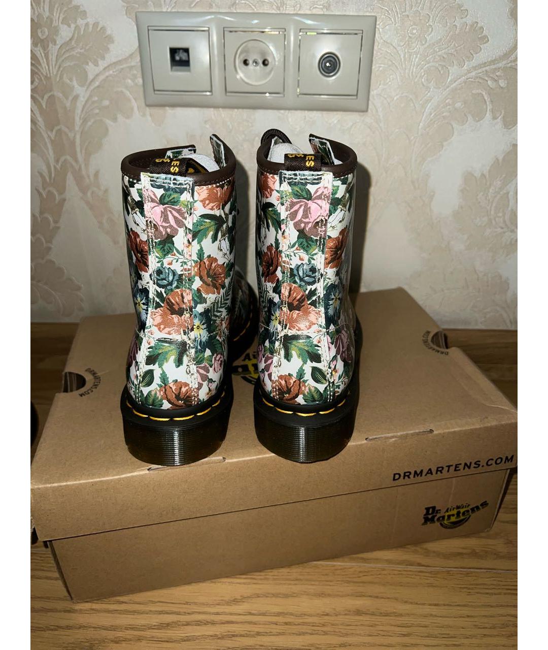 DR. MARTENS Мульти кожаные ботинки, фото 5