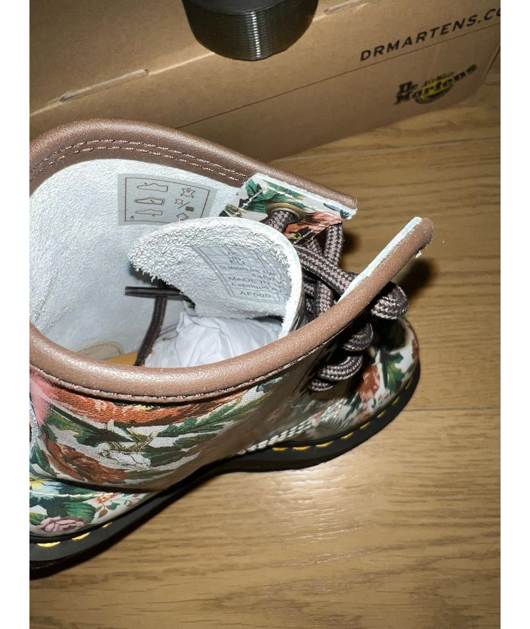 DR. MARTENS Мульти кожаные ботинки, фото 6