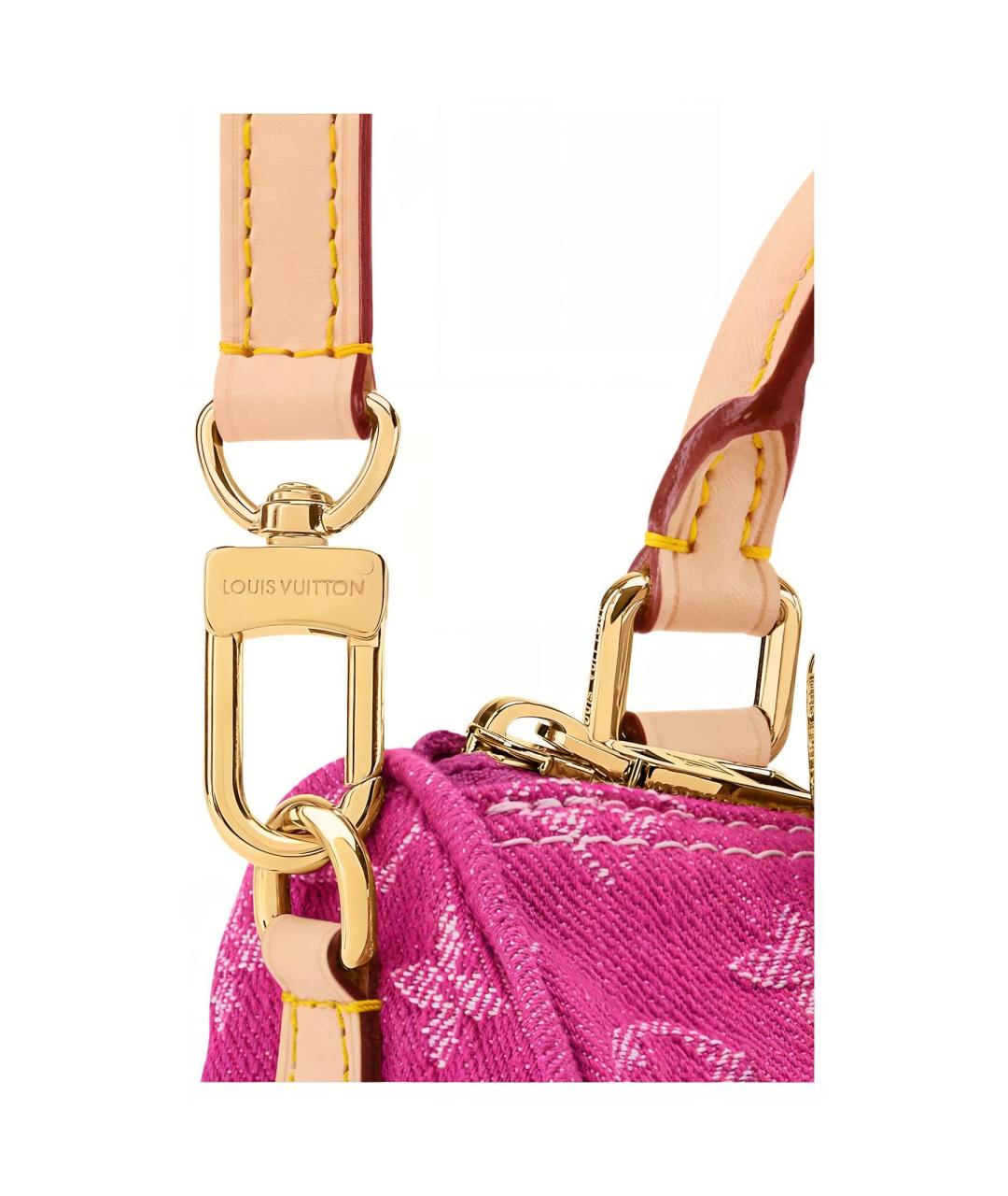 LOUIS VUITTON Фуксия сумка через плечо, фото 5