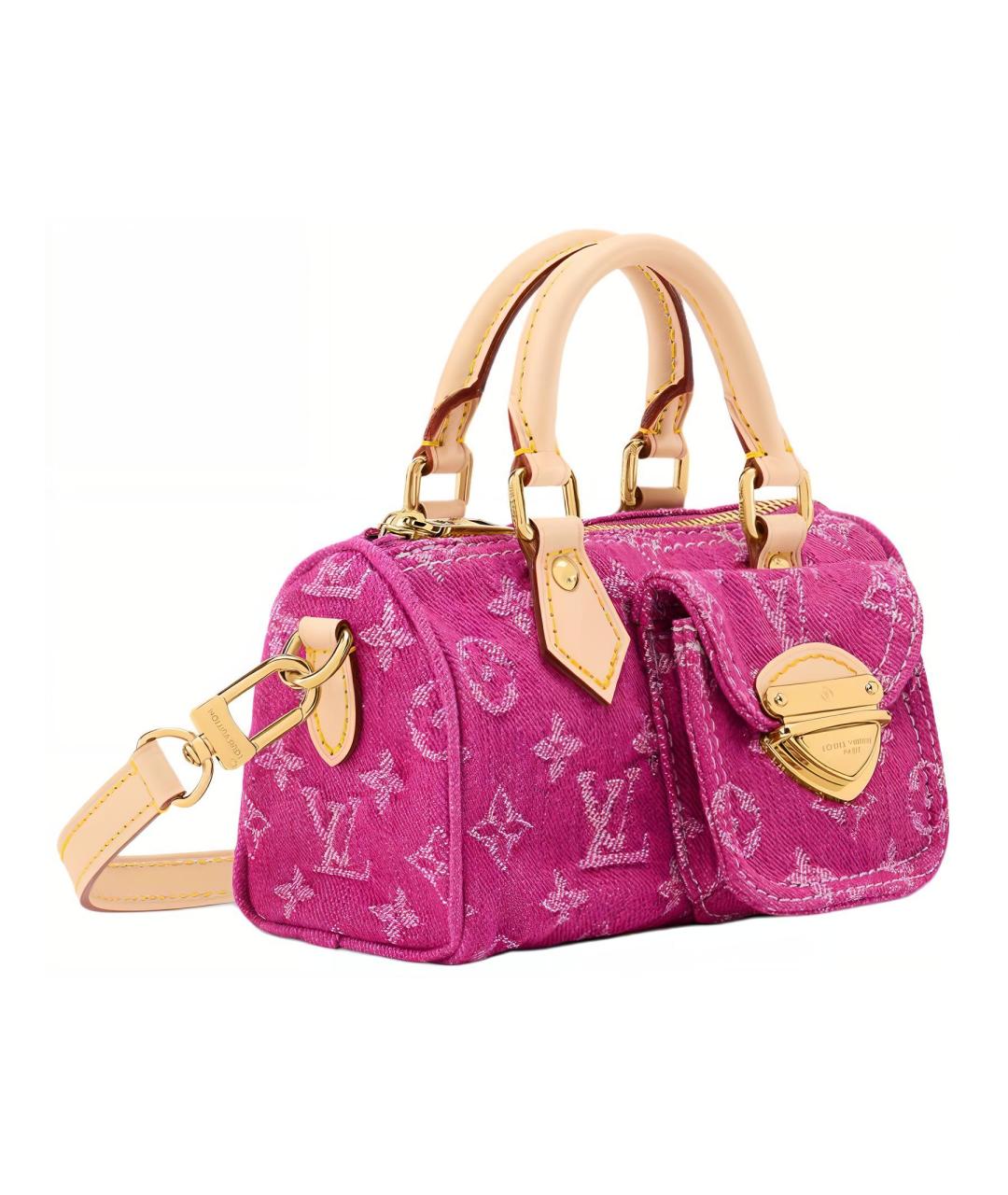 LOUIS VUITTON Фуксия сумка через плечо, фото 2