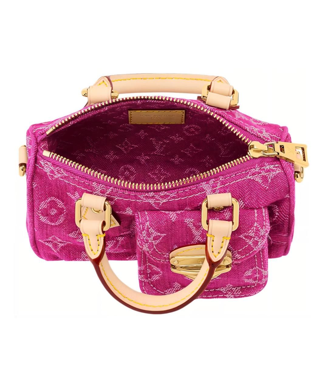 LOUIS VUITTON Фуксия сумка через плечо, фото 4