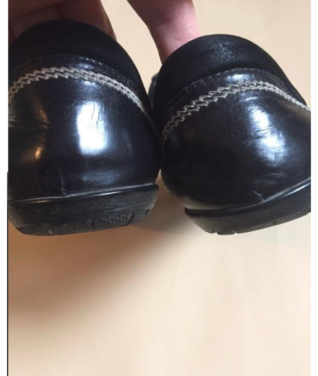 CHRISTIAN DIOR Черные кожаные кеды, фото 6
