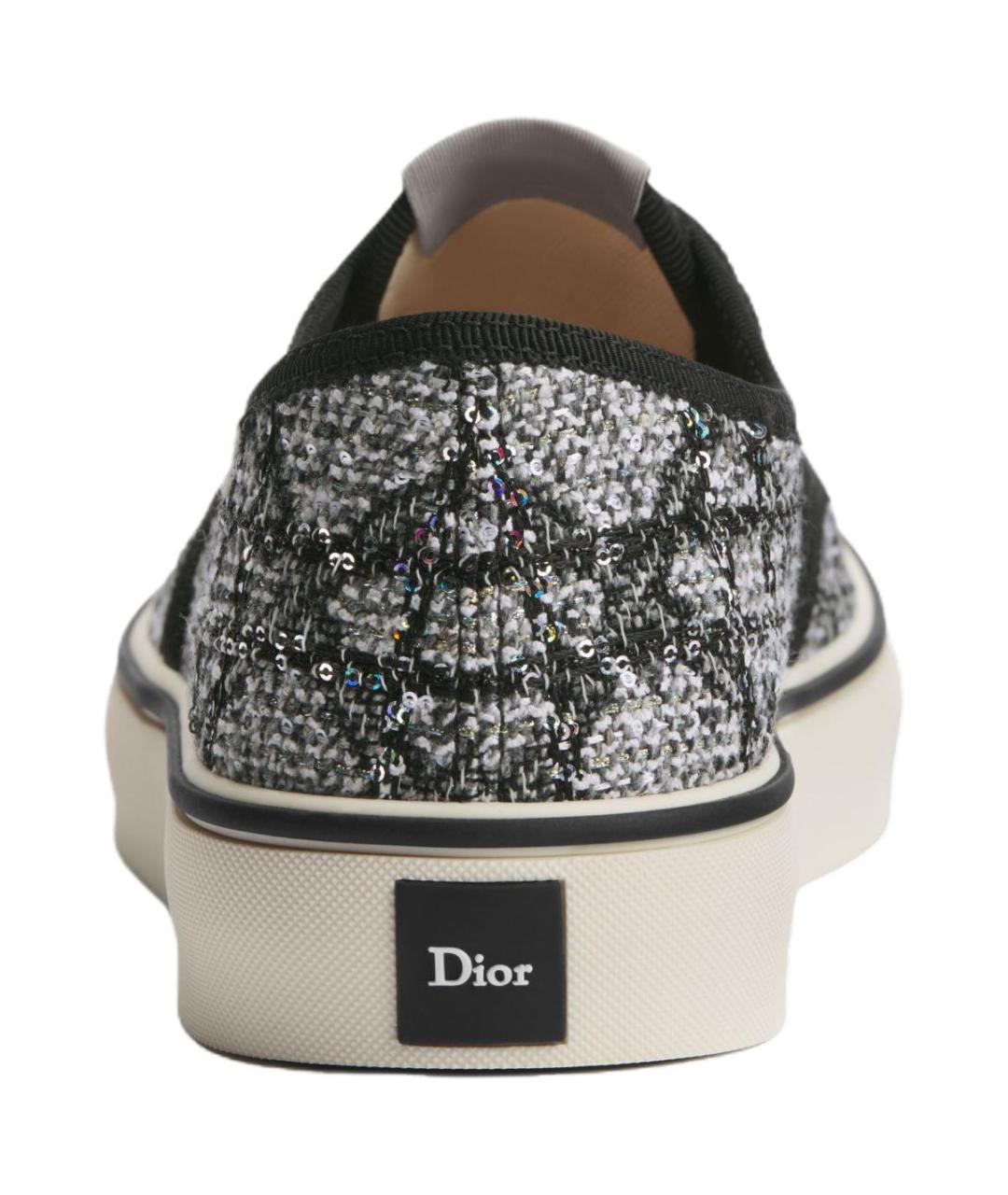 CHRISTIAN DIOR Черные кроссовки, фото 4