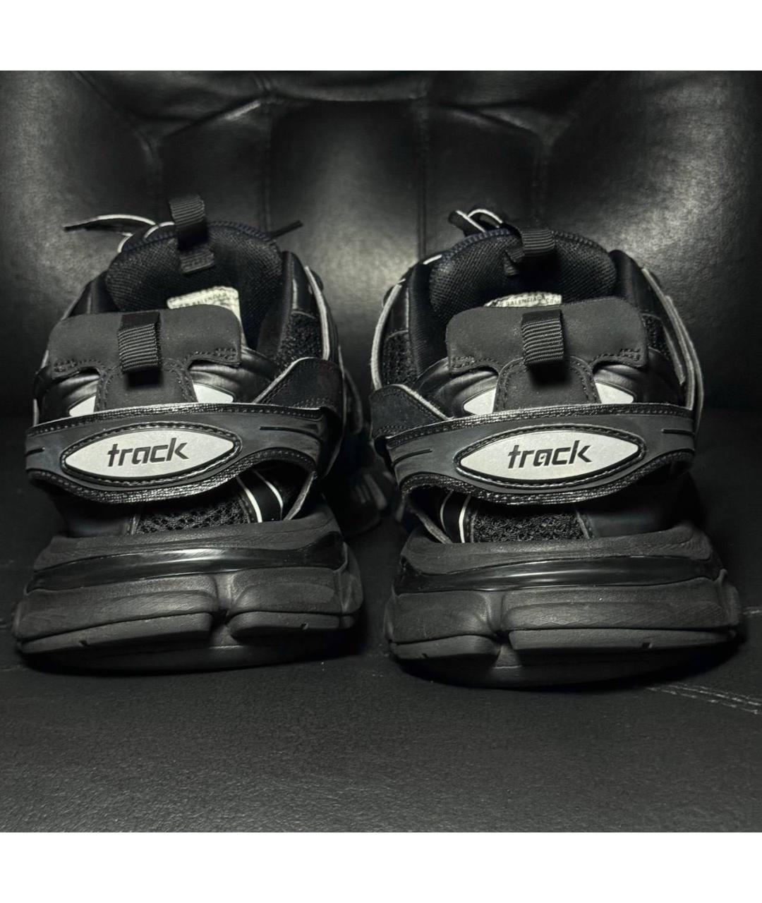 BALENCIAGA Черные текстильные кроссовки, фото 2