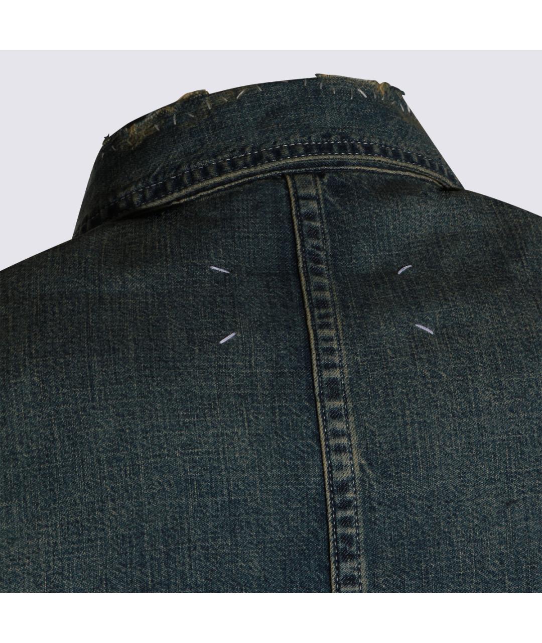 MAISON MARGIELA Синяя хлопковая куртка, фото 5