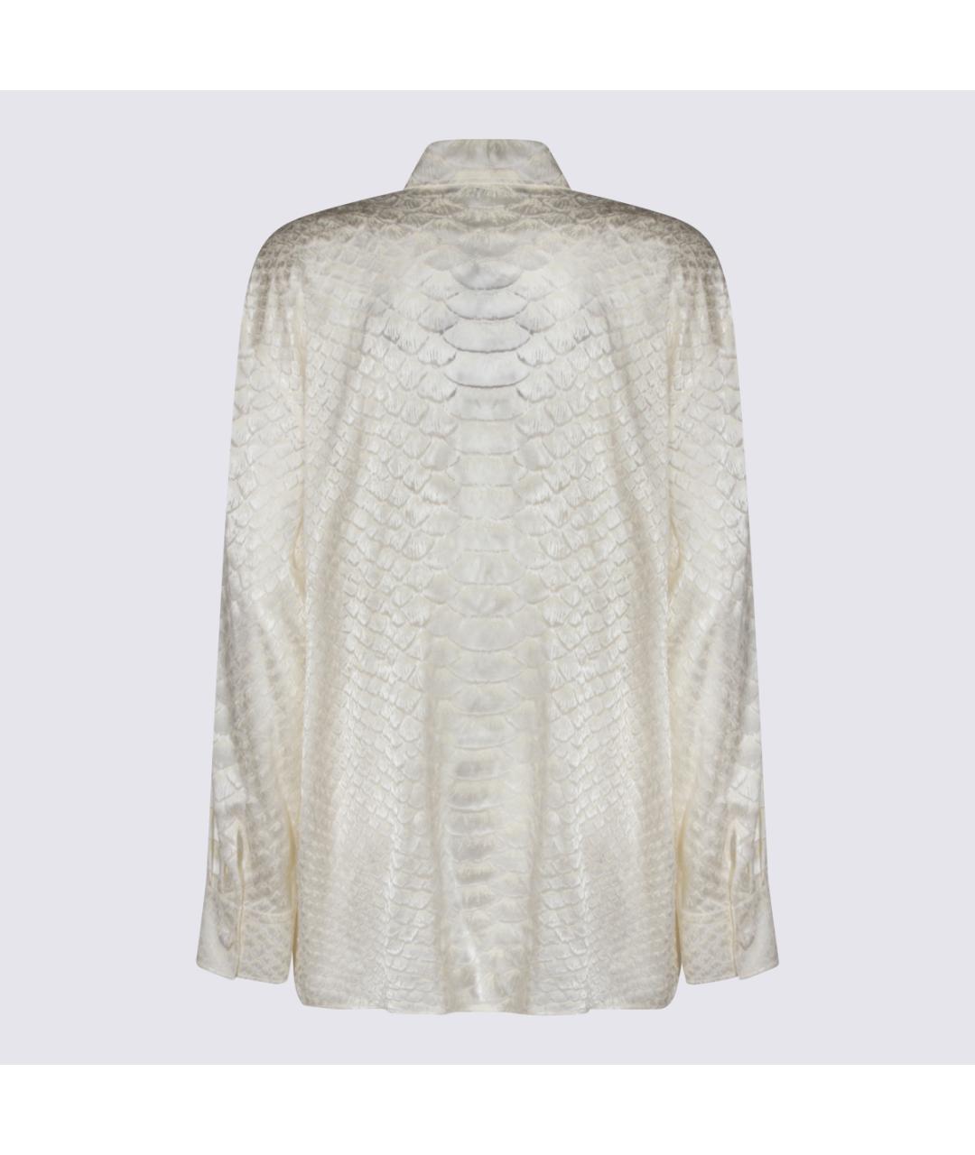 ROBERTO CAVALLI Белая вискозная рубашка, фото 2