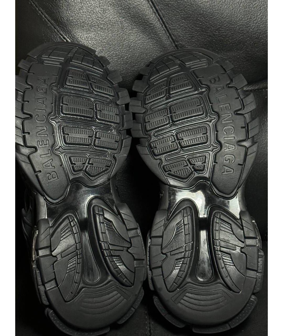 BALENCIAGA Черные текстильные кроссовки, фото 7