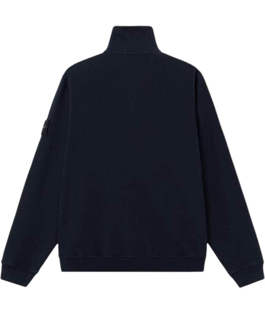 STONE ISLAND Темно-синяя куртка, фото 2