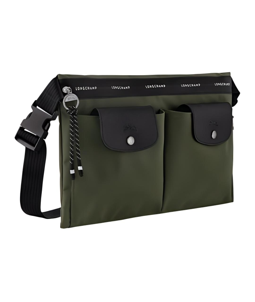 LONGCHAMP Хаки поясная сумка, фото 2