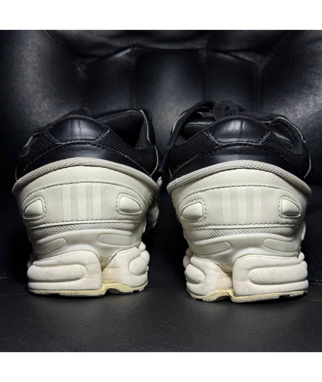 ADIDAS X RAF SIMONS Белые текстильные низкие кроссовки / кеды, фото 2