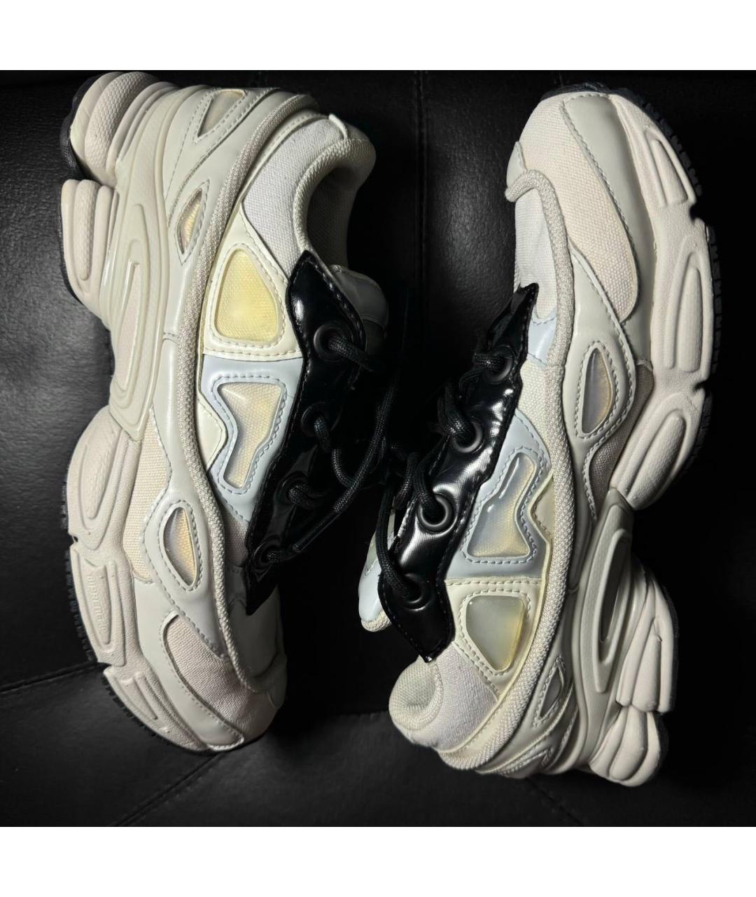 ADIDAS X RAF SIMONS Белые текстильные кроссовки, фото 5