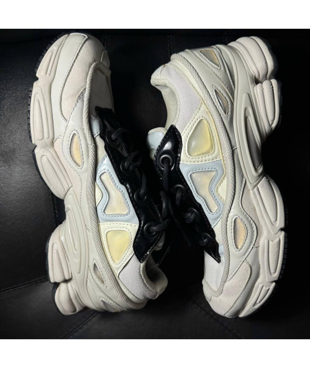 ADIDAS X RAF SIMONS Белые текстильные кроссовки, фото 4