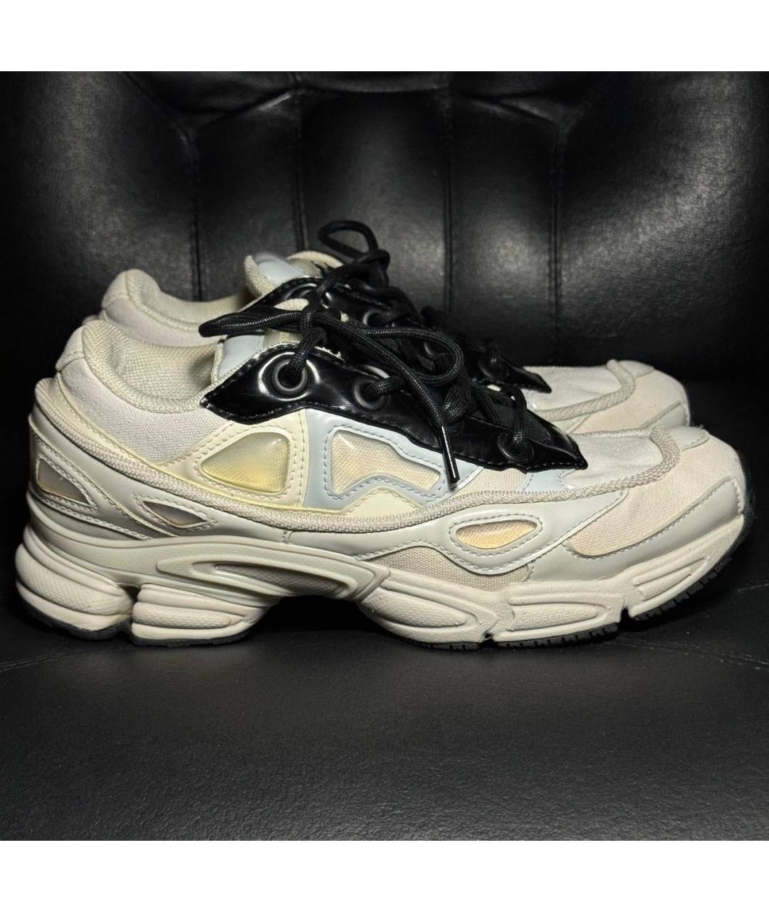 ADIDAS X RAF SIMONS Белые текстильные кроссовки, фото 9