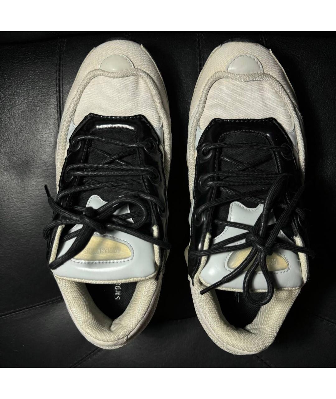 ADIDAS X RAF SIMONS Белые текстильные кроссовки, фото 7