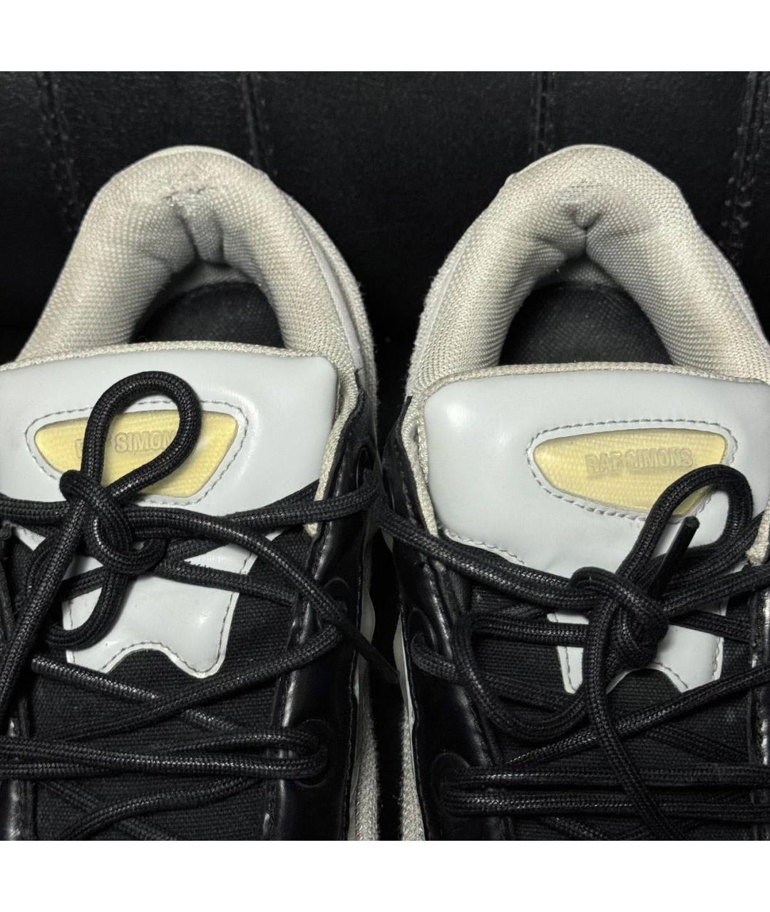 ADIDAS X RAF SIMONS Белые текстильные низкие кроссовки / кеды, фото 6