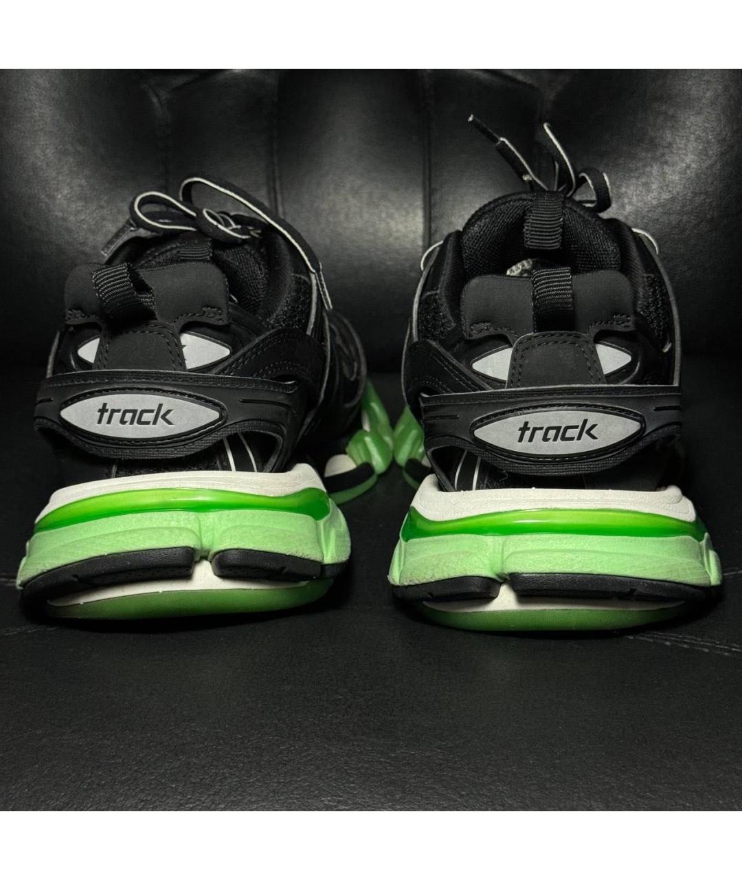 BALENCIAGA Черные текстильные кроссовки, фото 2