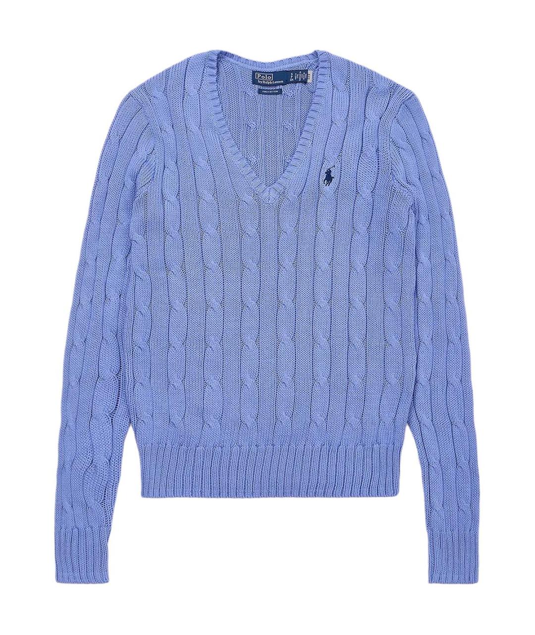 POLO RALPH LAUREN Голубой джемпер / свитер, фото 1