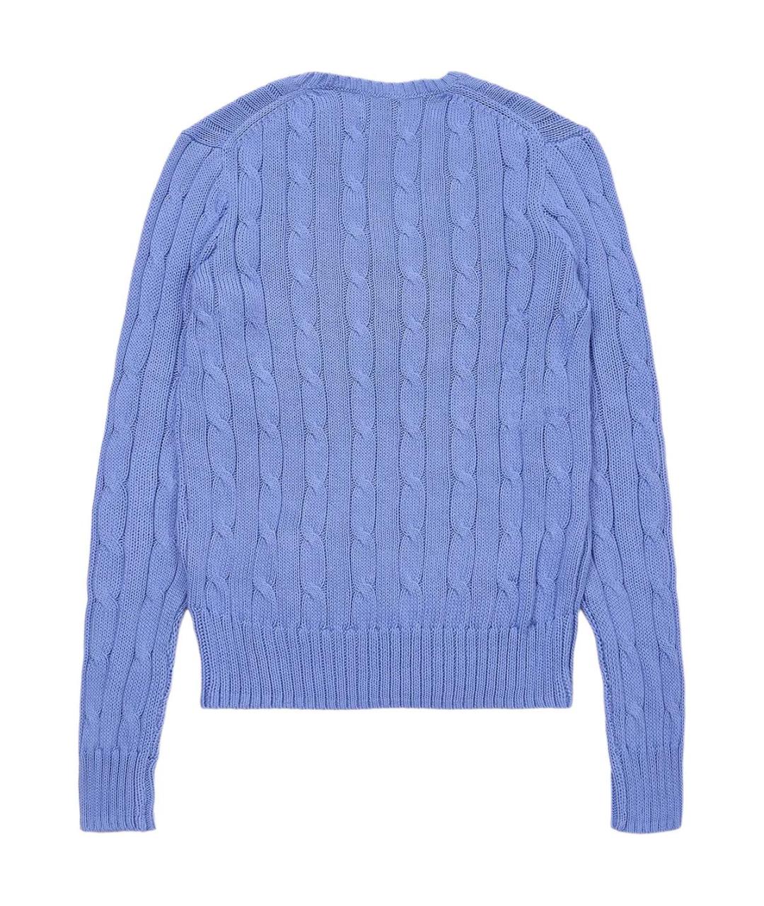 POLO RALPH LAUREN Голубой джемпер / свитер, фото 2