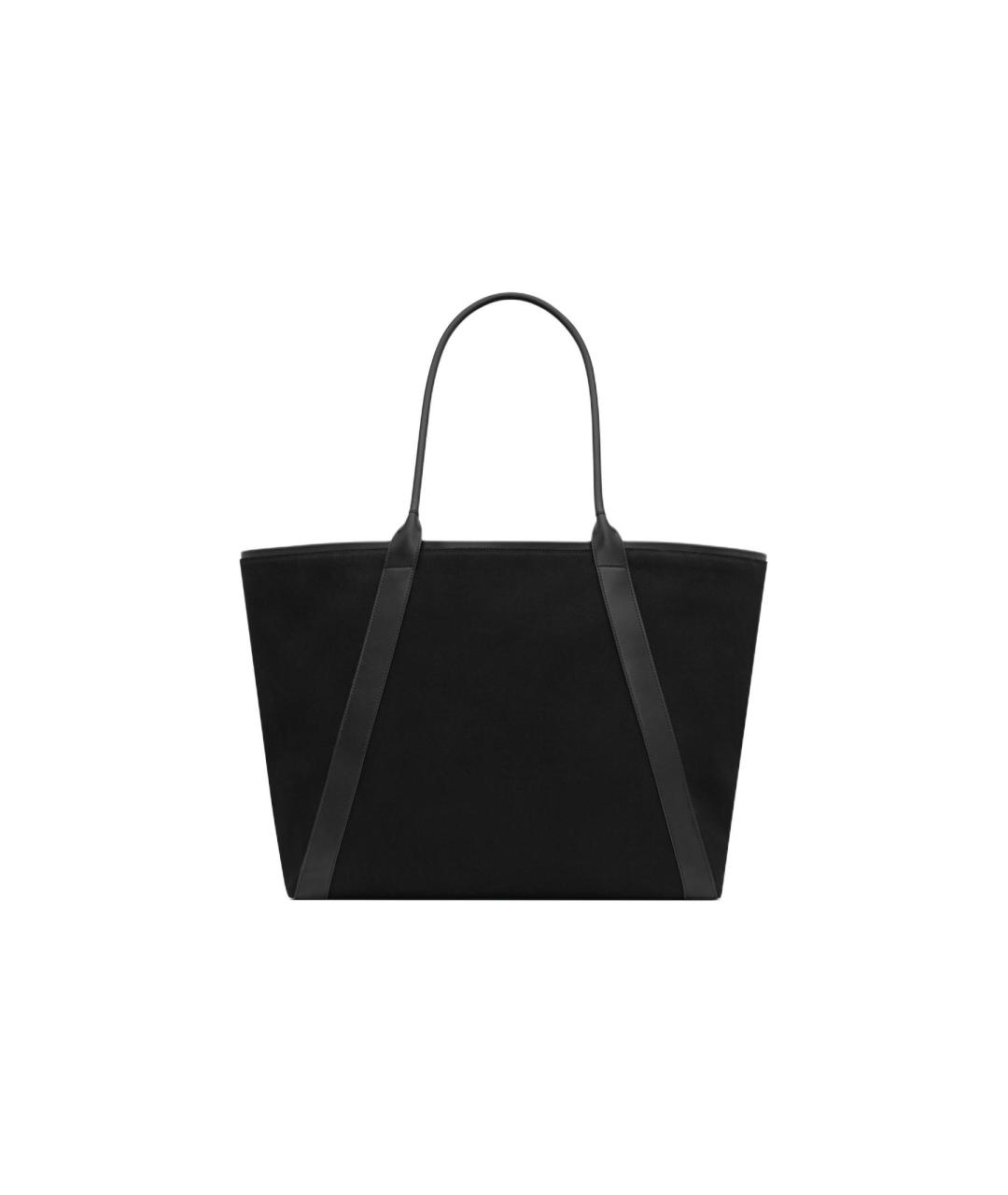 SAINT LAURENT Черная сумка тоут, фото 5