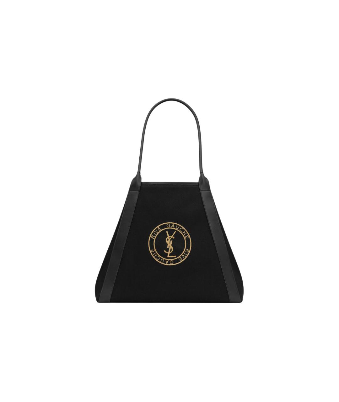 SAINT LAURENT Черная сумка тоут, фото 2