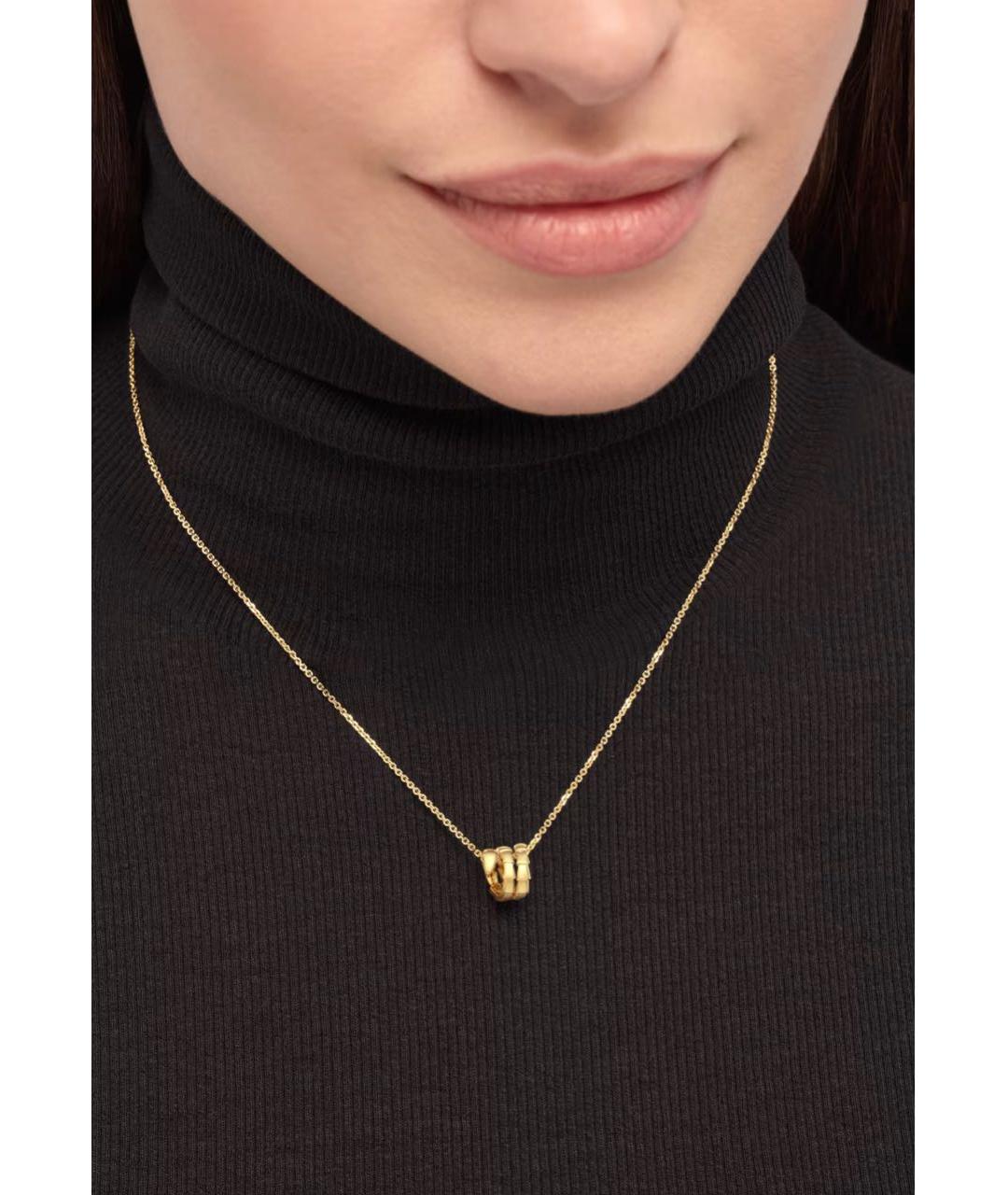 BVLGARI Золотая подвеска из желтого золота, фото 2